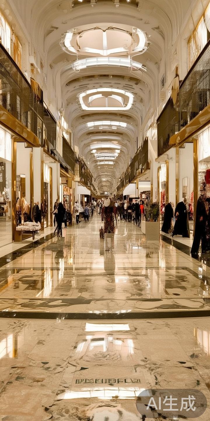 作为澳门重要的购物胜地，威尼斯购物广场汇聚了众多国